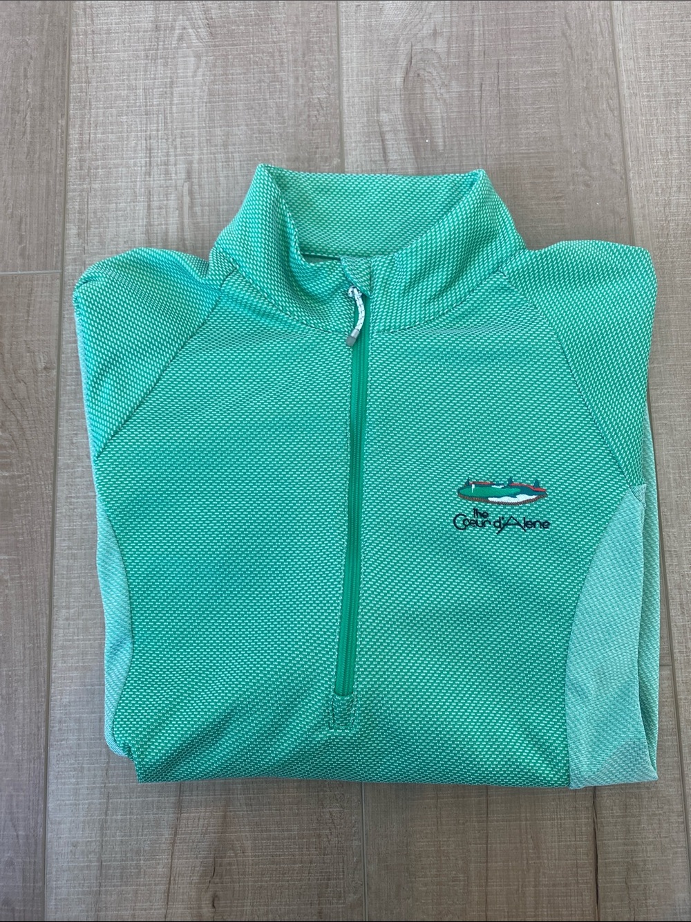Women’s Golf | Coeur d’Alene Resort Golf Course | Antigua | Green 1/4 Zip
